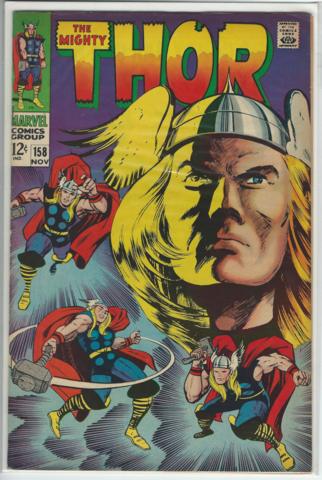 Thor #158 © November 1968 Marvel Comics